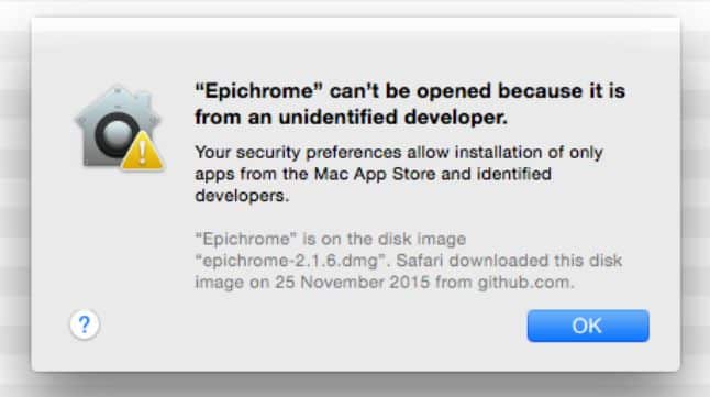 Mac Ps Open An App From An Unidentified Develope